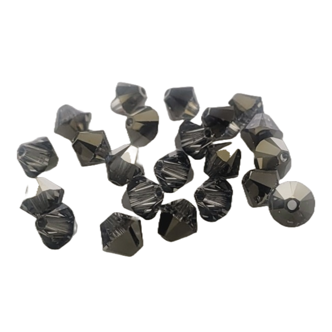 5301/5328 - 6mm Swarovski Bicone Bead - Metallic Light Gold 5301/5328 - 6mm Swarovski Bicone Bead - Metallic Light Gold