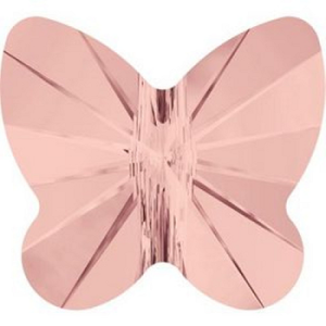 5754 - 8mm Swarovski Butterfly Bead - Rose Peach 5754 - 8mm Swarovski Butterfly Bead - Rose Peach