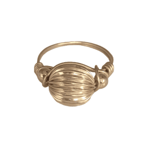 12168 - 14/20-Gold Filled Corrugated Bead Ring 12168 - 14/20-Gold Filled Corrugated Bead Ring