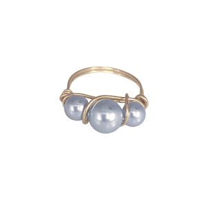 12159 - 14/20-Gold Filled Ring With Swarovski Pearl 12159 - 14/20-Gold Filled Ring With Swarovski Pearl
