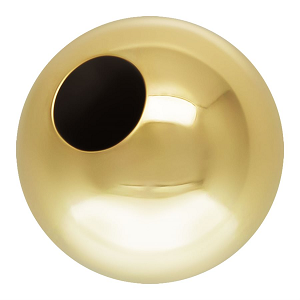 3MH - 3mm Gold Filled Plain Round Bead - Medium Hole 3MH - 3mm Gold Filled Plain Round Bead - Medium Hole