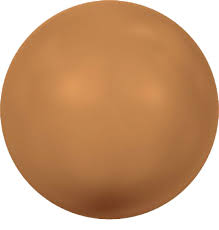 5810 – 12mm Swarovski Round – Copper Pearl
