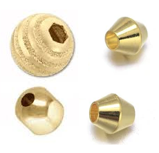 Gold Filled Fancy Round Beads