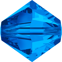5301/5328 - 2.5mm Swarovski Bicone Crystal Bead - Sapphire 5301/5328 - 2.5mm Swarovski Bicone Crystal Bead - Sapphire