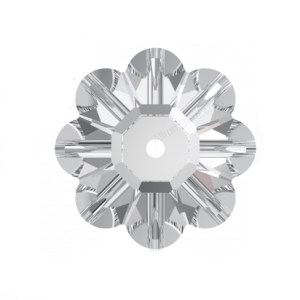 3700 - 12mm Swarovski Margarita Bead - Crystal ( Foiled) 3700 - 12mm Swarovski Margarita Bead - Crystal ( Foiled)