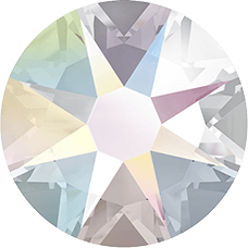 #2088  - SS12 (3.1mm) Swarovski Flat Backs - Crystal AB