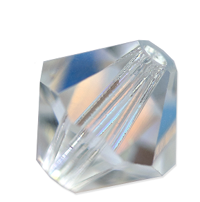 10mm - Preciosa Bicone Crystal Bead - Crystal AB 10mm - Preciosa Bicone Crystal Bead - Crystal AB