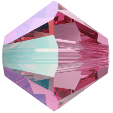 5301/5328 - 6mm Swarovski Bicone Bead - Rose Shimmer 5301/5328 - 6mm Swarovski Bicone Bead - Rose Shimmer
