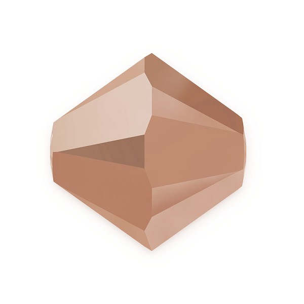 5301/5328 - 6mm Swarovski Bicone Bead - Rose Gold 2X 5301/5328 - 6mm Swarovski Bicone Bead - Rose Gold 2X