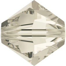 5301/5328 - 6mm Swarovski Bicone Crystal Bead - Silver Shade 5301/5328 - 6mm Swarovski Bicone Crystal Bead - Silver Shade