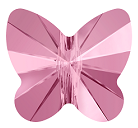5754 - 10mm Swarovski Butterfly Bead - Light Rose 5754 - 10mm Swarovski Butterfly Bead - Light Rose