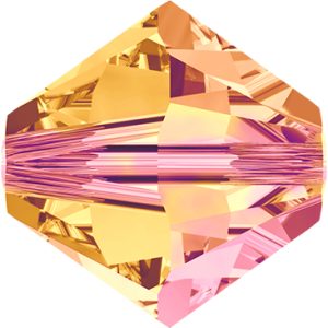 5301/5328 - 4mm Swarovski Bicone Bead - Crystal Astral Pink 5301/5328 - 4mm Swarovski Bicone Bead - Crystal Astral Pink