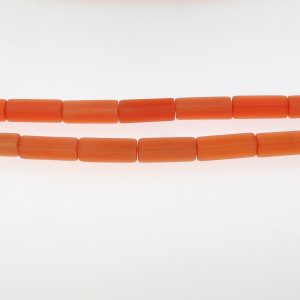 9511 - 4x13mm Rectangle Cat's Eye Beads (16" Strand)- Orange 9511 - 4x13mm Rectangle Cat's Eye Beads (16" Strand)- Orange