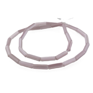 9513 - 4x13mm Tube Cat's Eye Beads (16" Strand)- Light Amethyst 9513 - 4x13mm Tube Cat's Eye Beads (16" Strand)- Light Amethyst