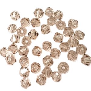5301/5328 - 4mm Swarovski Bicone Bead - Ceylon Topaz 5301/5328 - 4mm Swarovski Bicone Bead - Ceylon Topaz