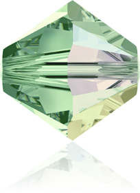 5301/5328 - 4mm Swarovski Bicone Bead - Chrysolite AB 5301/5328 - 4mm Swarovski Bicone Bead - Chrysolite AB