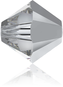 5301/5328 - 3mm Swarovski Bicone Crystal Bead - Crystal CAL 1X 5301/5328 - 3mm Swarovski Bicone Crystal Bead - Crystal CAL 1X