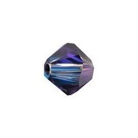 5301/5328 - 4mm Swarovski Bicone Bead - Heliotrope 5301/5328 - 4mm Swarovski Bicone Bead - Heliotrope