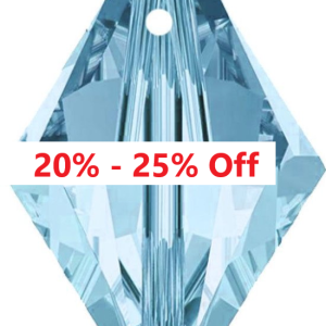 6301 Swarovski Crystal Bicone Pendants