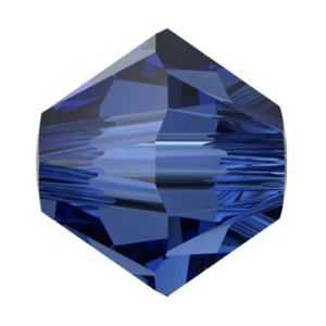 5301/5328 - 4mm Swarovski Bicone Bead - Dark Sapphire 5301/5328 - 4mm Swarovski Bicone Bead - Dark Sapphire