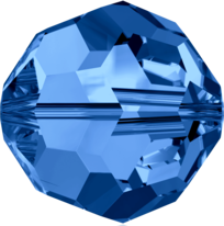 #5000 - 10mm Swarovski Round Crystal Bead - Capri Blue