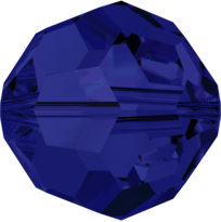 #5000 - 10mm Swarovski Round Crystal Bead - Dark Indigo