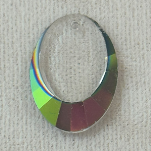 6120 - 11x16mm Swarovski Oval Pendant - Vitrail Light