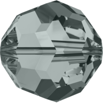 #5000 - 4mm Swarovski Round Crystal Bead - Black Diamond #5000 - 4mm Swarovski Round Crystal Bead - Black Diamond