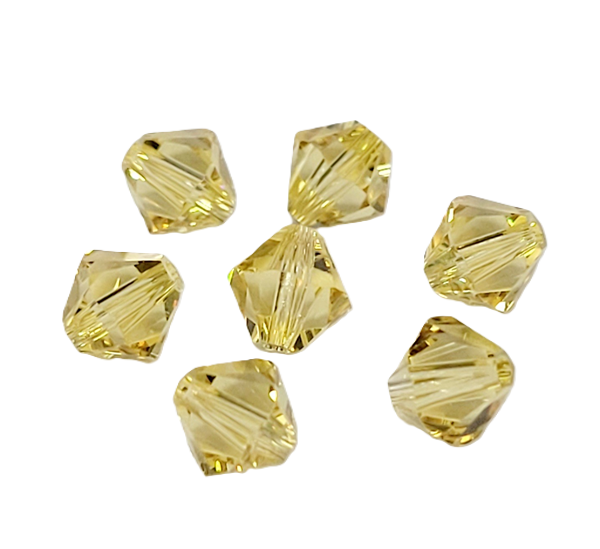 5301/5328 - 6mm Swarovski Bicone Bead - Dark Jonquil 5301/5328 - 6mm Swarovski Bicone Bead - Dark Jonquil