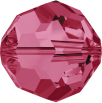 #5000 - 4mm Swarovski Round Crystal Bead - Indian Pink #5000 - 4mm Swarovski Round Crystal Bead - Indian Pink