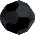 #5000 - 10mm Swarovski Round Crystal Bead - Jet #5000 - 10mm Swarovski Round Crystal Bead - Jet