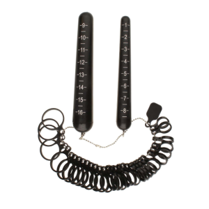 11098 - Plastic Mini Rings Stick And Ring Sizer Combo - ( Sizes 1-16 ) 11098 - Plastic Mini Rings Stick And Ring Sizer Combo - ( Sizes 1-16 )