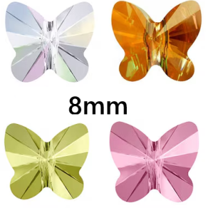 # 5754 - 8mm Swarovski Butterfly Crystal Bead - Factory Pack