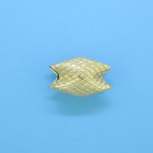 15x10mm Gold Filled Shiny Interlock Beads 14/20kt.