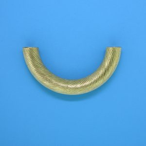 462 - 5x30mm Gold Filled Curved Tube 462 - 5x30mm Gold Filled Curved Tube
