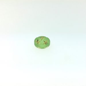 9025 – 8x11mm Oval Star Beads – Peridot 9025 – 8x11mm Oval Star Beads – Peridot