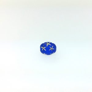 9025 – 8x11mm Oval Star Beads – Sapphire 9025 – 8x11mm Oval Star Beads – Sapphire
