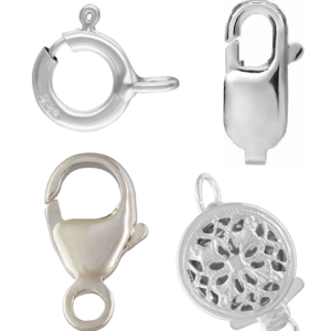 Sterling Silver Clasps and Findings