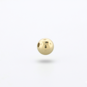 4mm - Gold Filled Plain Round Smooth Bead